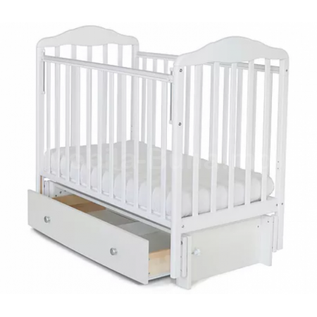 Детская кроватка СКВ-Компани Берёзка (126001) Белый А-2